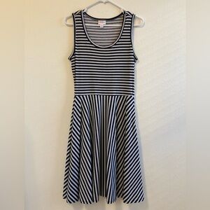 LuLaRoe Black and White Nicki Dress